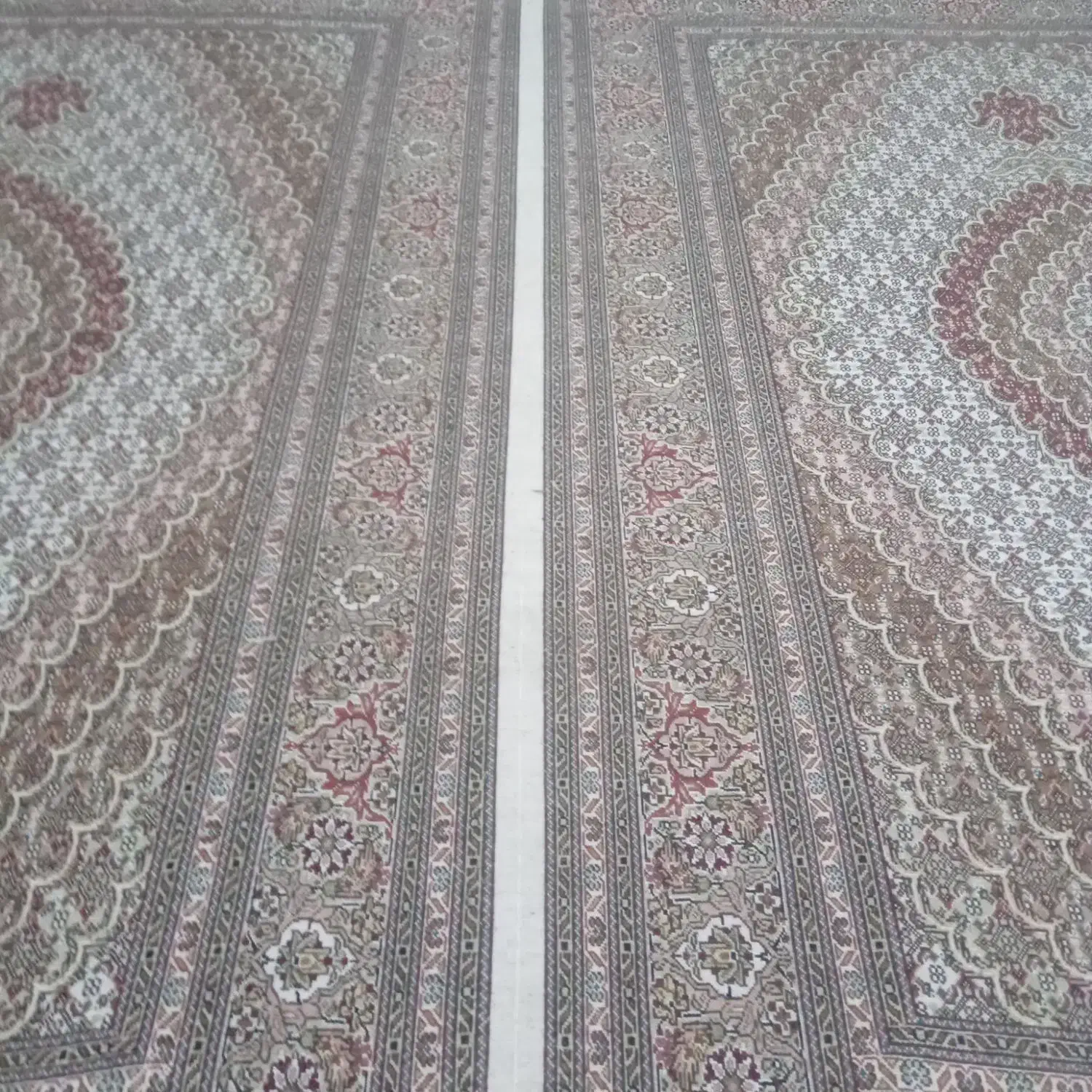 فرش دستباف جفت ۶متری|فرش|خوی, |دیوار