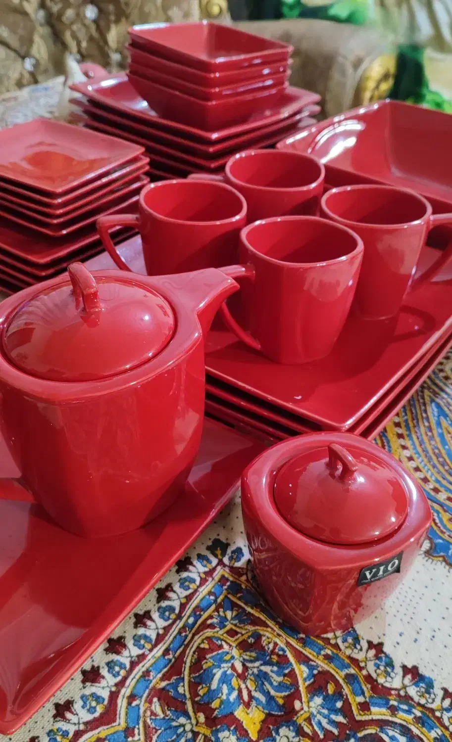 ست غذاخوری سرامیکی|ظروف سرو و پذیرایی|خرمآباد, |دیوار