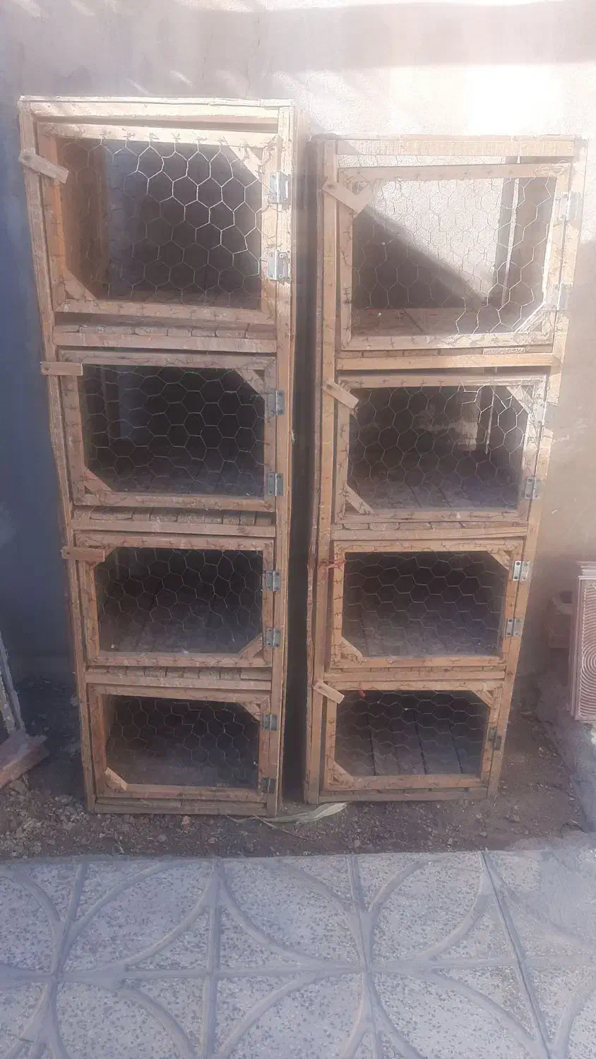 قفس کبوتر|لوازم جانبی حیوانات|درب گنبد, |دیوار