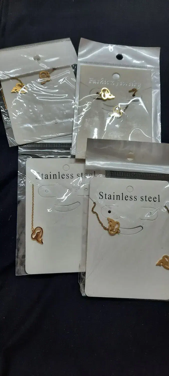 گوشواره بخیه ای مدل دلفین|بدلیجات|کرج, حیدرآباد|دیوار