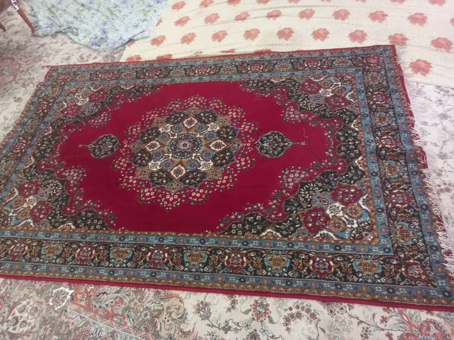 فرش ۶ متری|فرش|قزوین, |دیوار