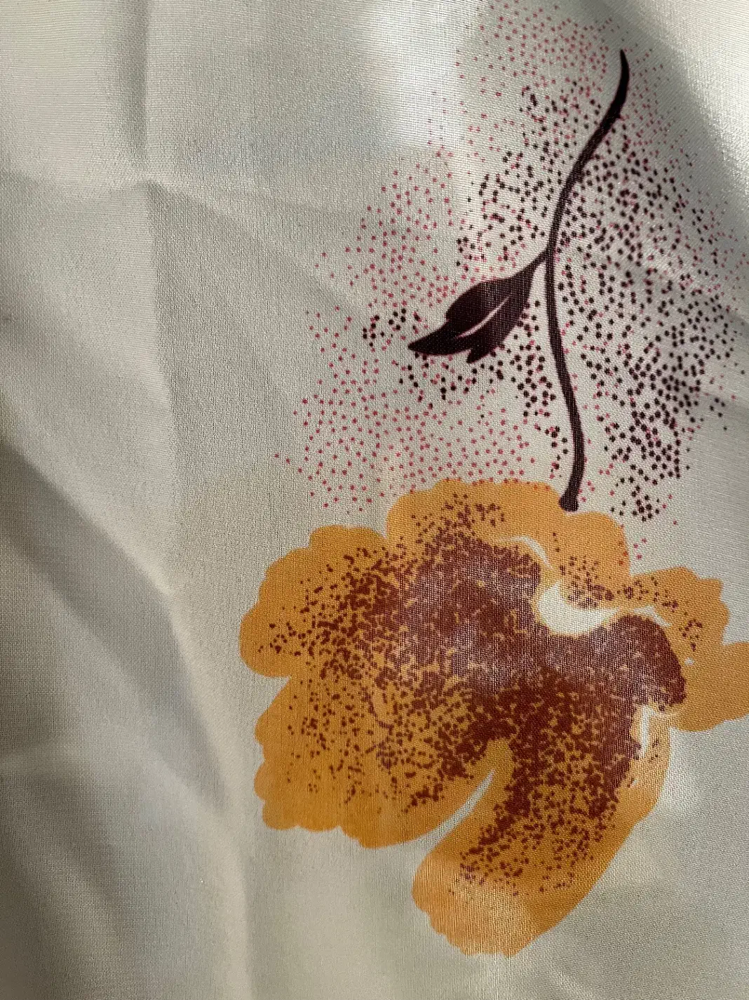 پارچه کرپ ژورژت گلدار ، پارچه مل مل سفید|لوازم خیاطی و بافتنی|تهران, شهرک غرب|دیوار