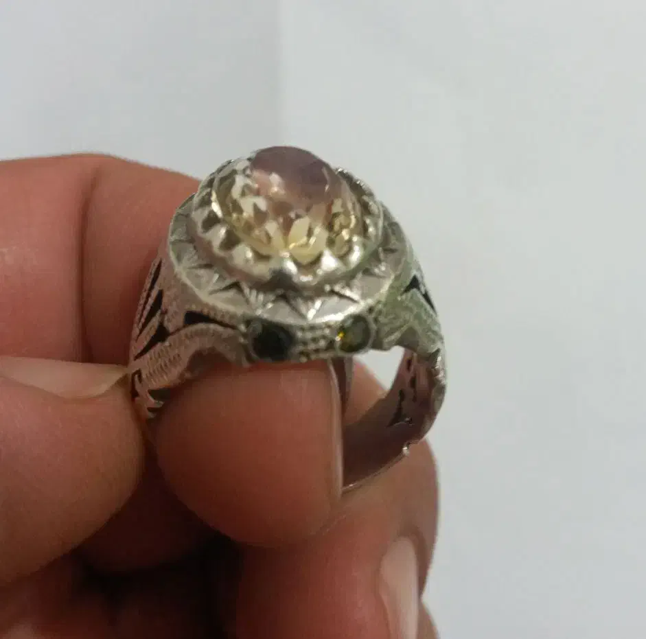 انگشتر جواهری دست ساز|جواهرات|خمینی‌شهر, |دیوار