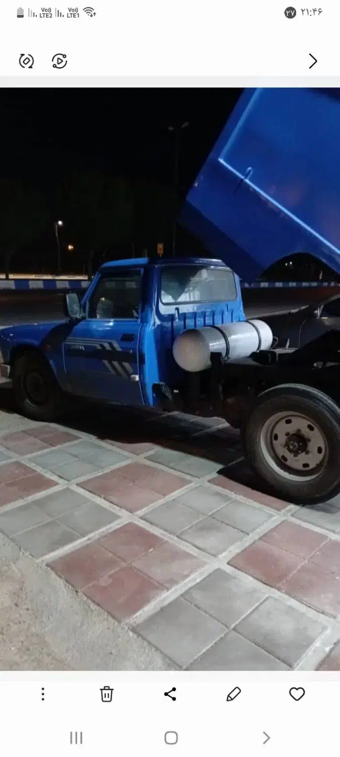 نیسان دوگانه سوز کمپرسی صفر اتاق لبه بلند جک ۶ تنی|خودرو سواری و وانت|تنکابن, |دیوار