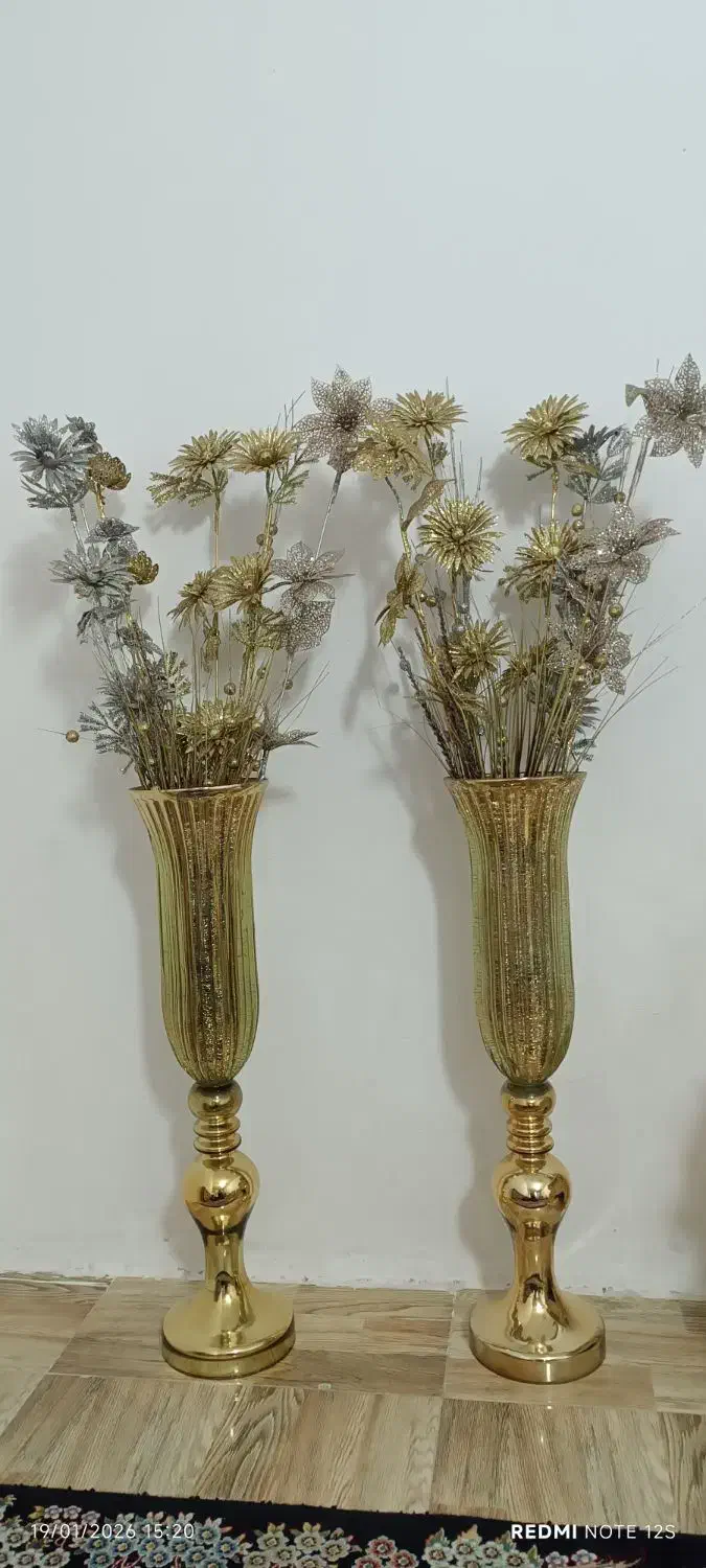 دوعدد گل وگلدان|گل مصنوعی|کرمانشاه, |دیوار