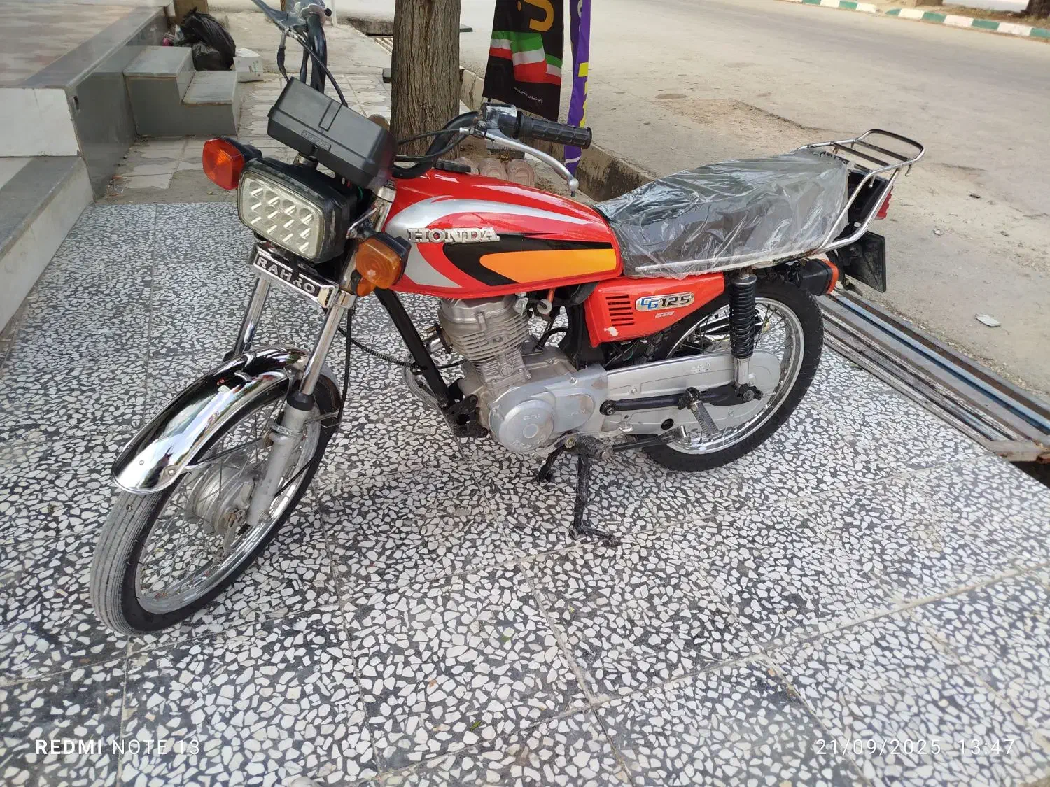 موتور ۱۲۵ مدل ۹۵|موتورسیکلت|شیراز, باغشهر اهل بیت|دیوار