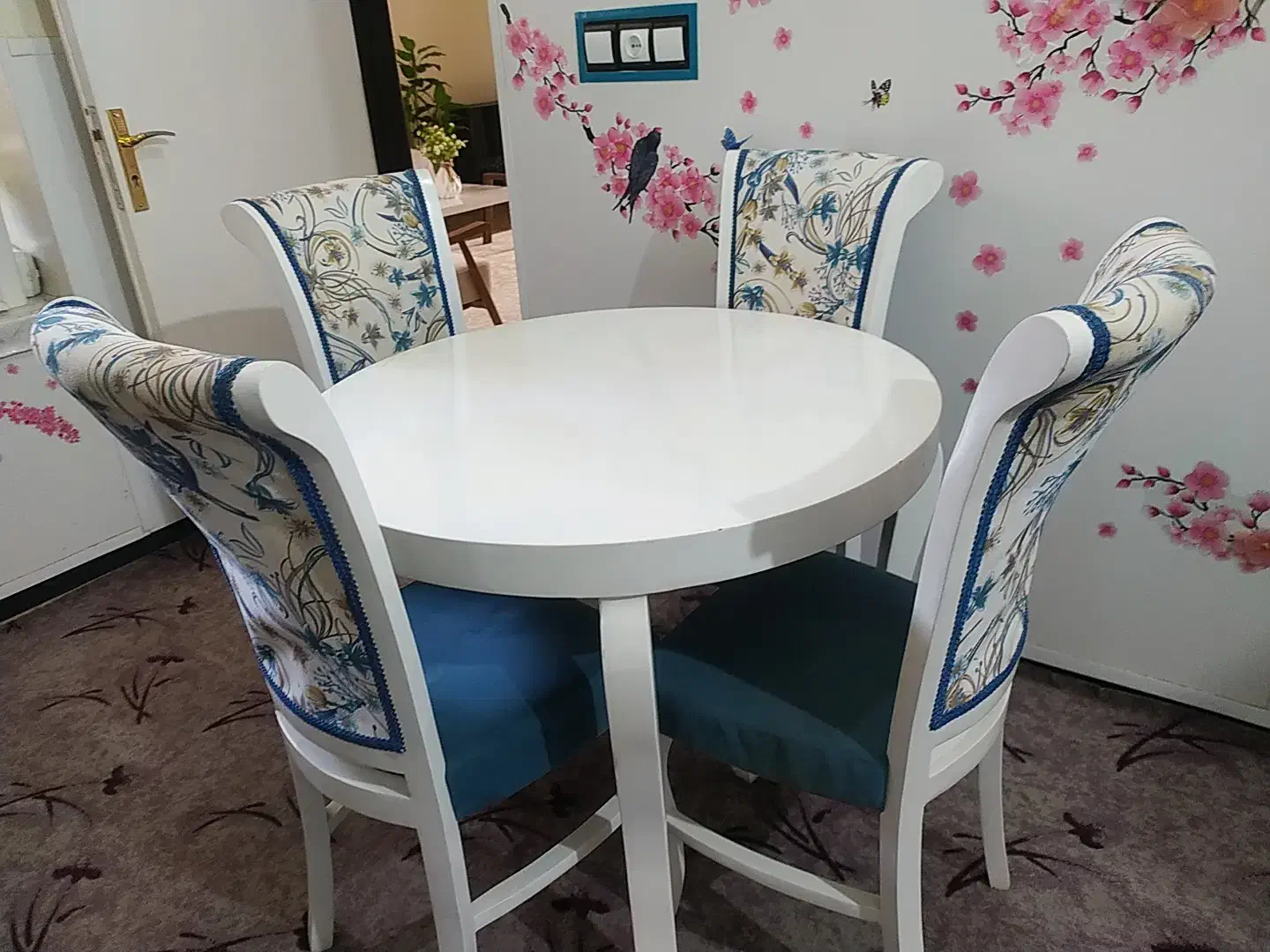 میز نهار خوری|میز و صندلی غذاخوری|برازجان, |دیوار