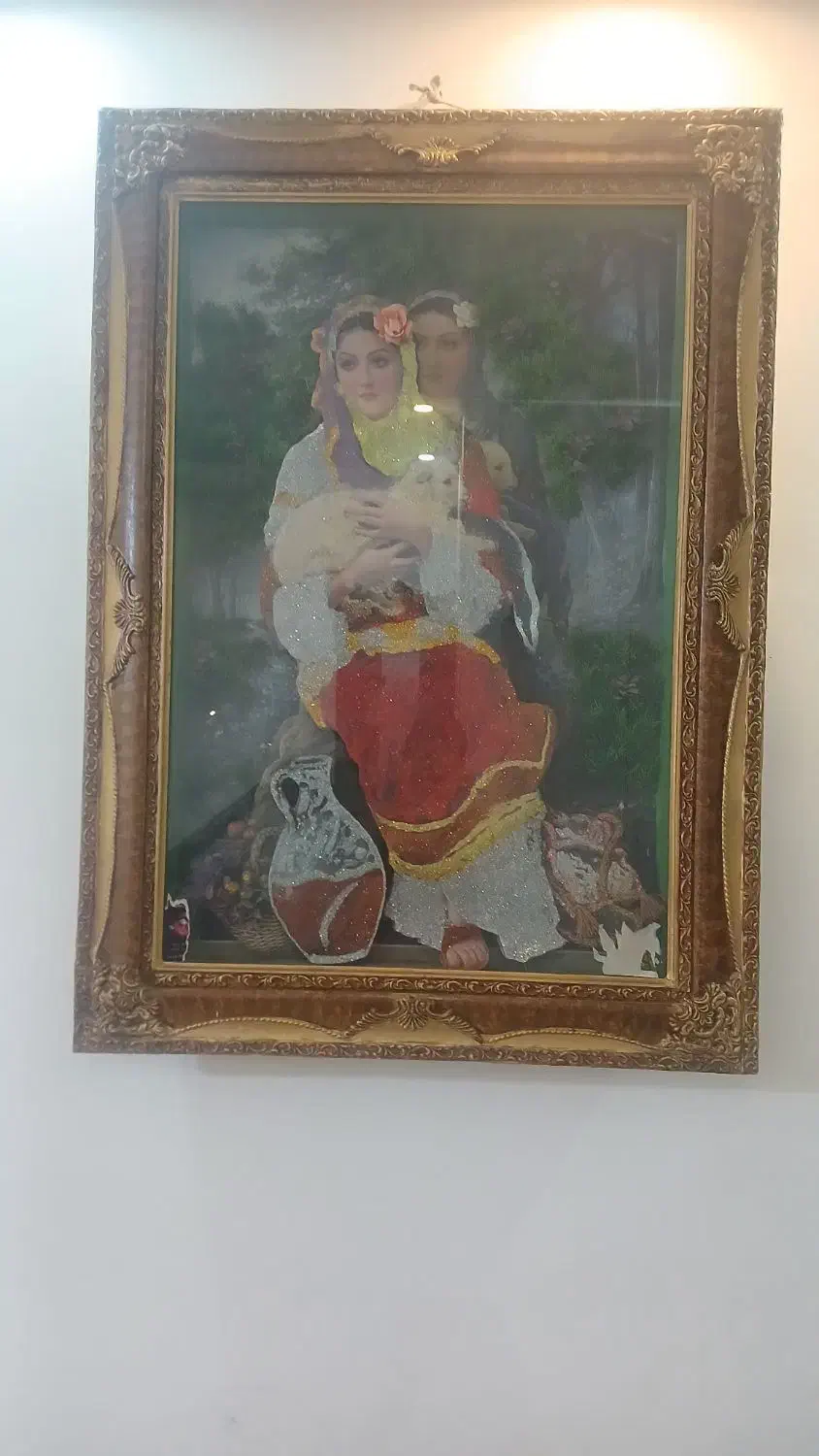 تابلو|تابلو فرش|مشهد, شهید قربانی|دیوار