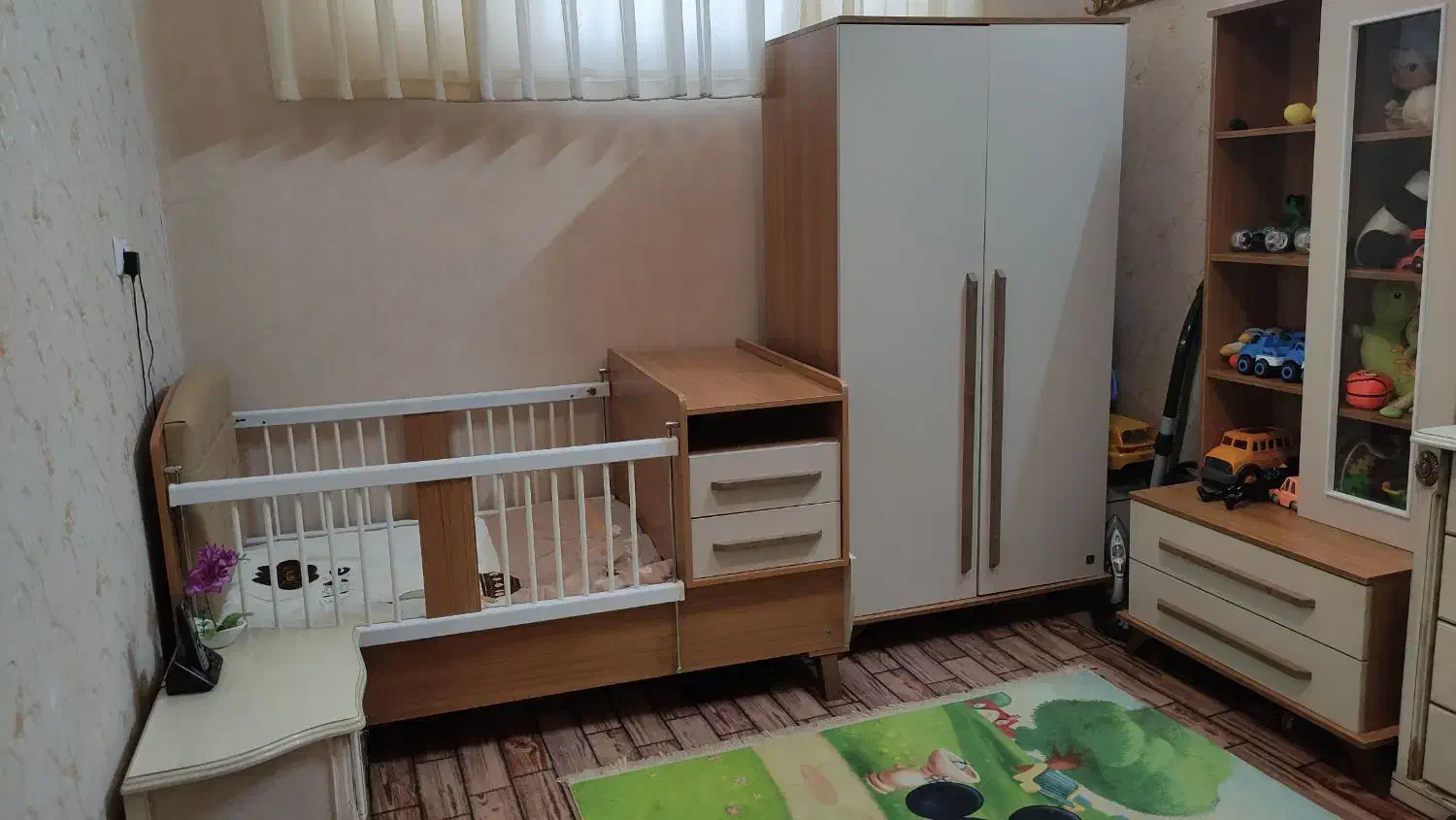 سرویس خواب کودک آپادانا|تخت و سرویس خواب|تربت‌حیدریه, منصوریه|دیوار