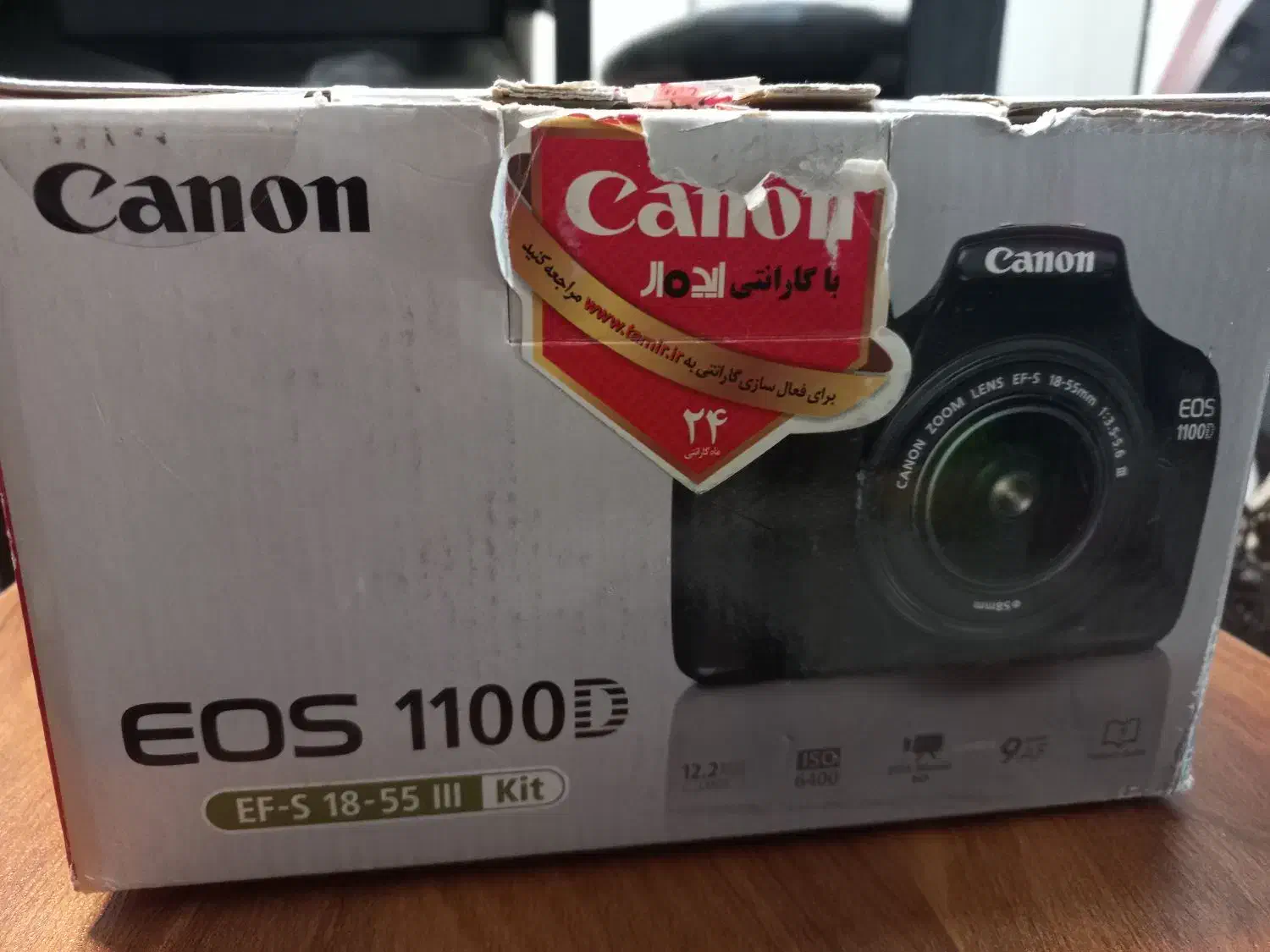 بدنه دوربین کنون ۱۱۰۰ دی|دوربین عکاسی و فیلم‌برداری|آمل, |دیوار