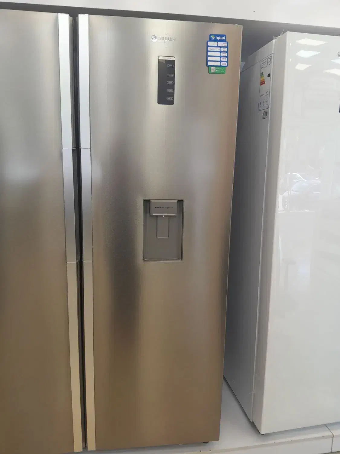 یخچال دو قلو ویترینی با هفده میلیون تخفیف|یخچال و فریزر|محلات, |دیوار