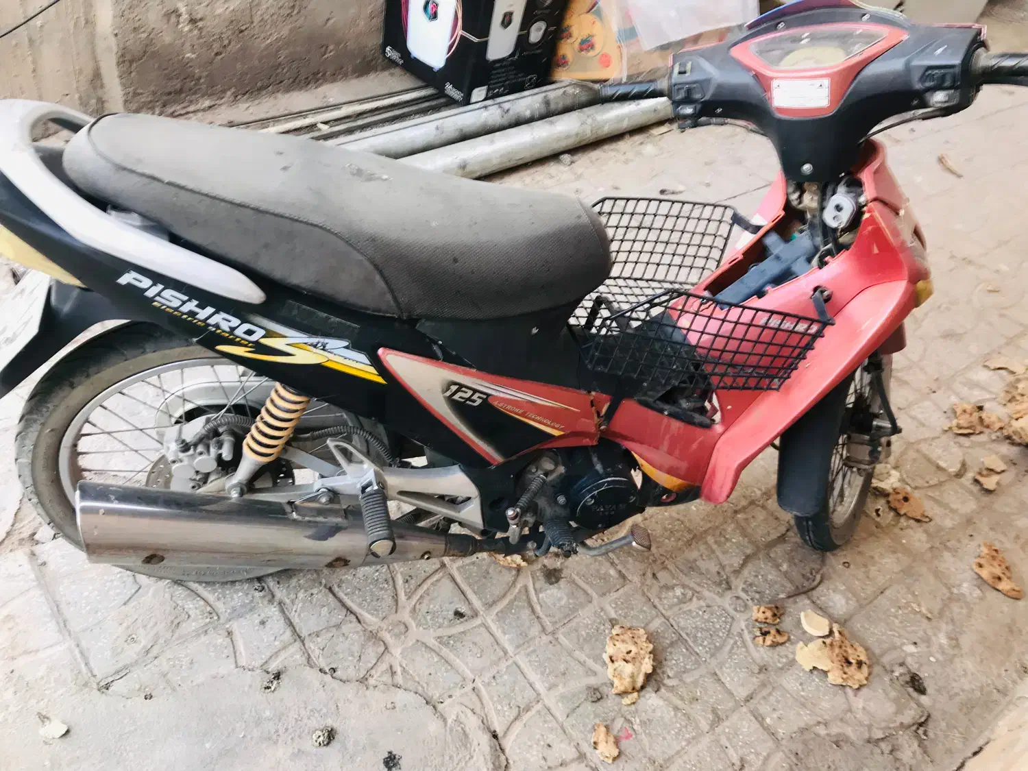 موتور بی کلاج پیشرو پیام طرح ۱۳۵|موتورسیکلت|انار, |دیوار