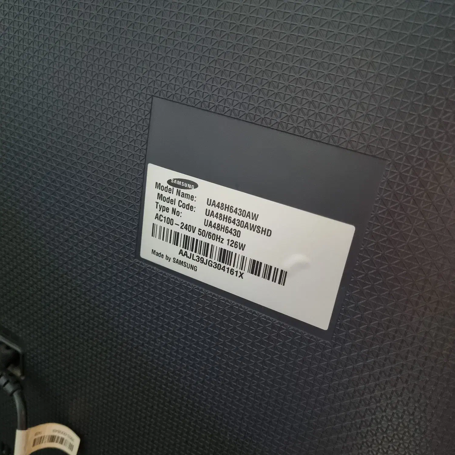 تلویزیون LEDسامسونگ ۴۸ اینچ با میز تلویزیون|تلویزیون و پروژکتور|تهران, تهرانسر غربی|دیوار