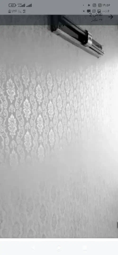نقاشی ساختمان طرح کاغذ دیواری|خدمات پیشه و مهارت|عجب شیر, |دیوار