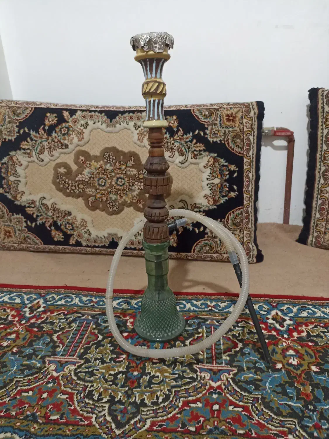 قلیون چوبی گردو|کلکسیون و سرگرمی|مشهد, امیر المومنین|دیوار