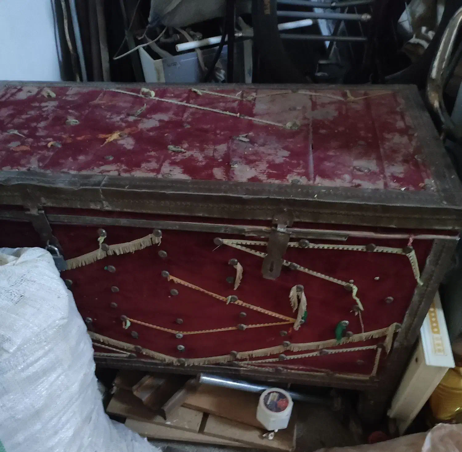 صندوق قدیمی|جاکفشی، کمد، دراور|زرند, |دیوار