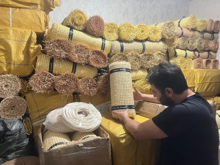 حصیر بامبو|عمده‌فروشی|چهاردانگه (تهران), |دیوار