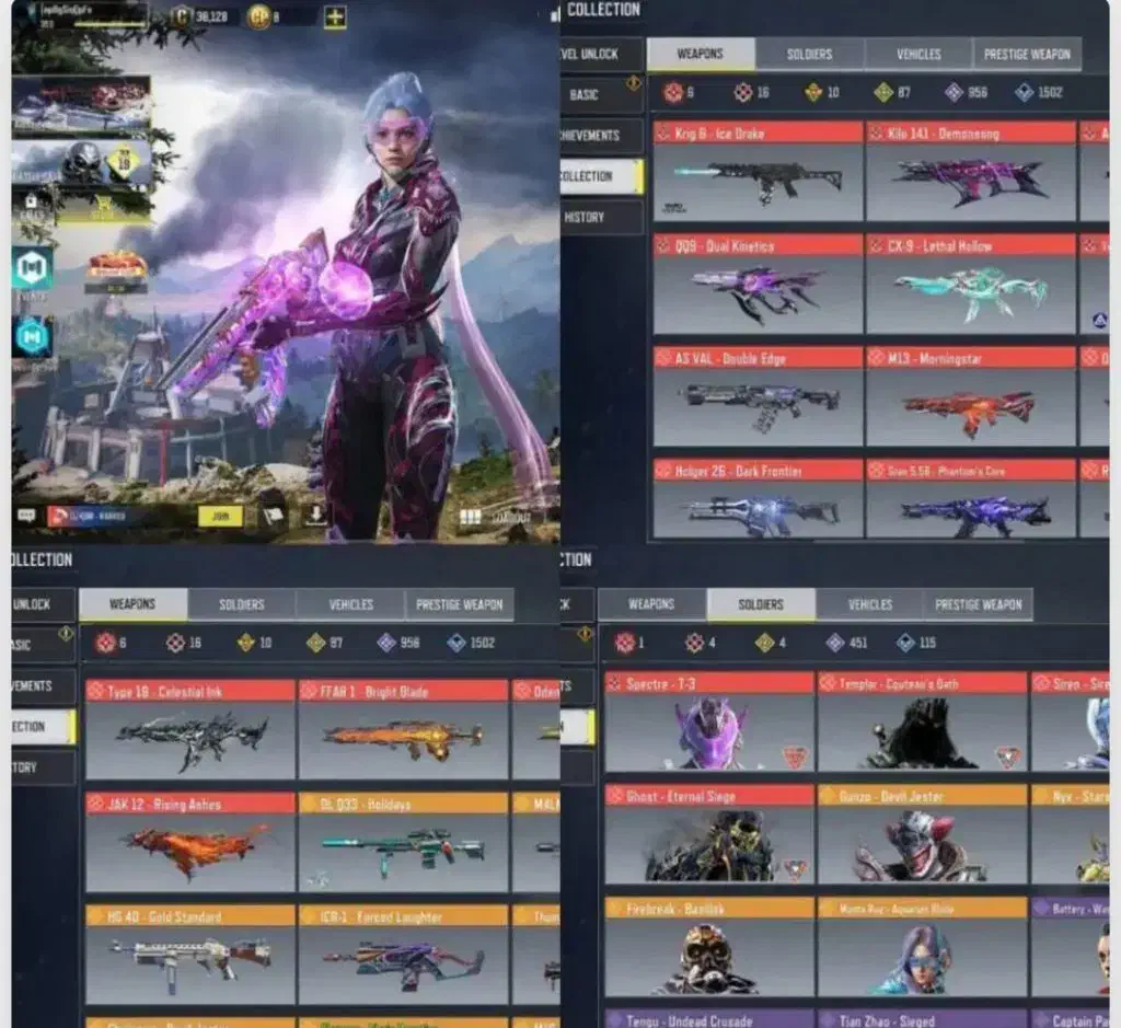 اکانت های رایگان کالاف|کنسول، بازی ویدئویی و آنلاین|تهران, طرشت|دیوار