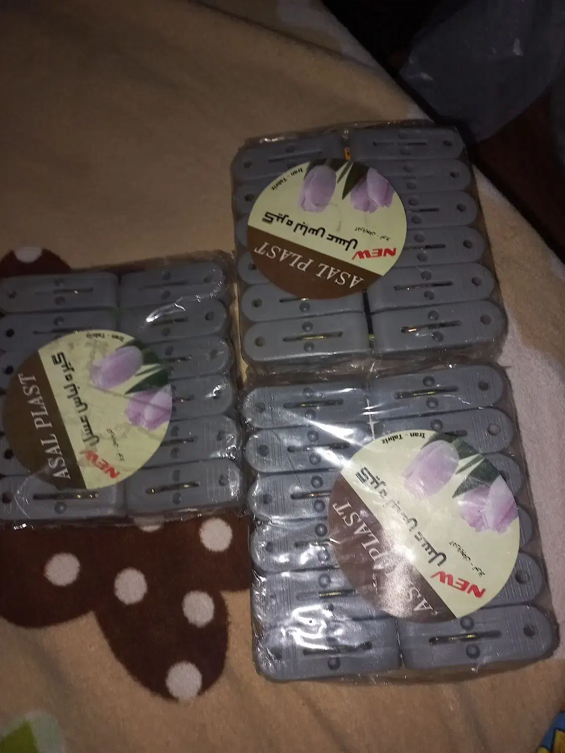 گیره بندرخت نو رنگ طوسی|بندرخت و رخت‌آویز|تبریز, |دیوار