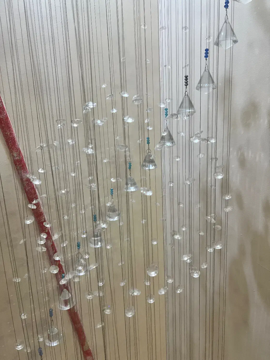 لوستر آویز بلند باکریستال اصل|لوستر و چراغ آویز|تهران, افسریه جنوبی|دیوار