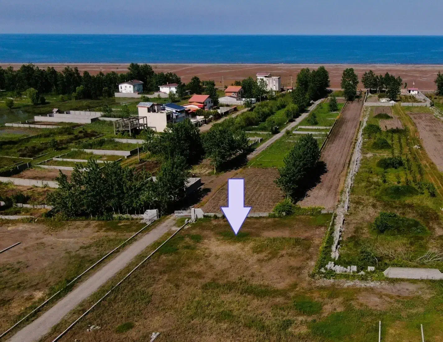 فروش زمین فرصت طلاییه ساخت وسرمایه گذاری روبه دریا|فروش زمین و ملک کلنگی|رشت, استقامت ۱|دیوار