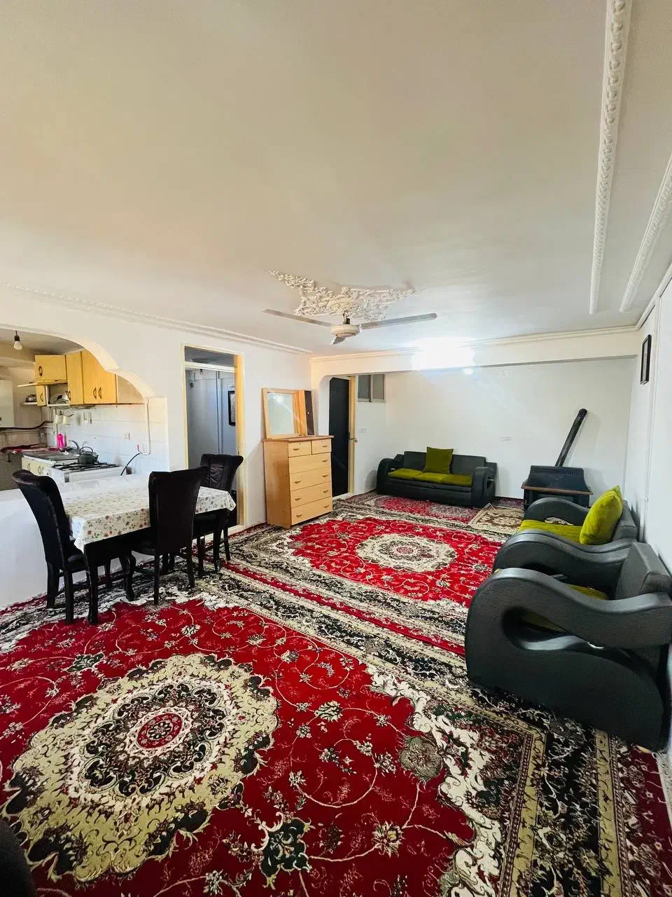 سوییت مبله دربست ارزان|اجارهٔ کوتاه‌مدت آپارتمان و سوئیت|بجنورد, |دیوار