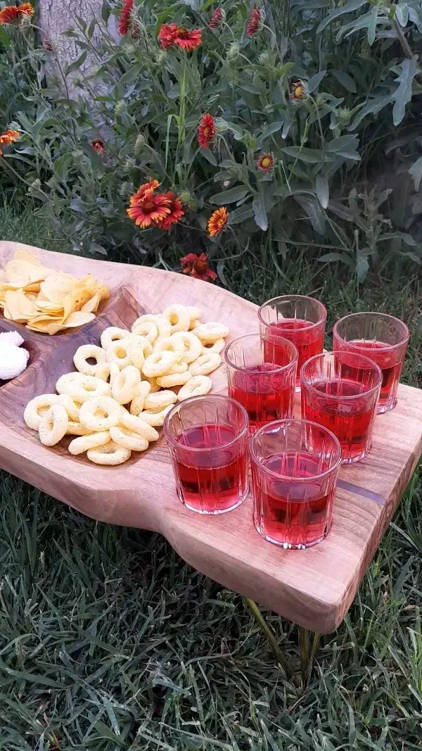 مزه خوری چوبی|ظروف سرو و پذیرایی|قم, کاسه گران|دیوار