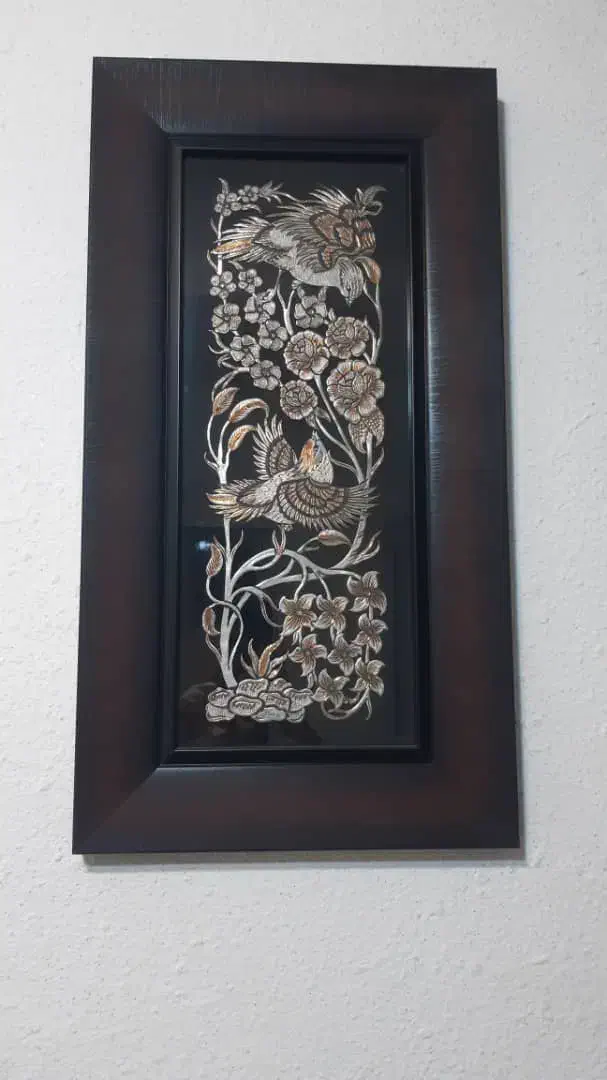 تابلو فرش و تابلو اصفهان|تابلو فرش|ری, صفاییه (چشمه علی)|دیوار