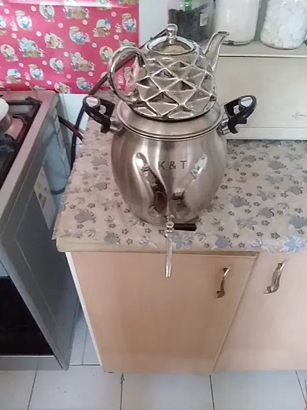 سماور با قوری|سماور، چایساز، قهوهساز|شاهینشهر, فدک|دیوار