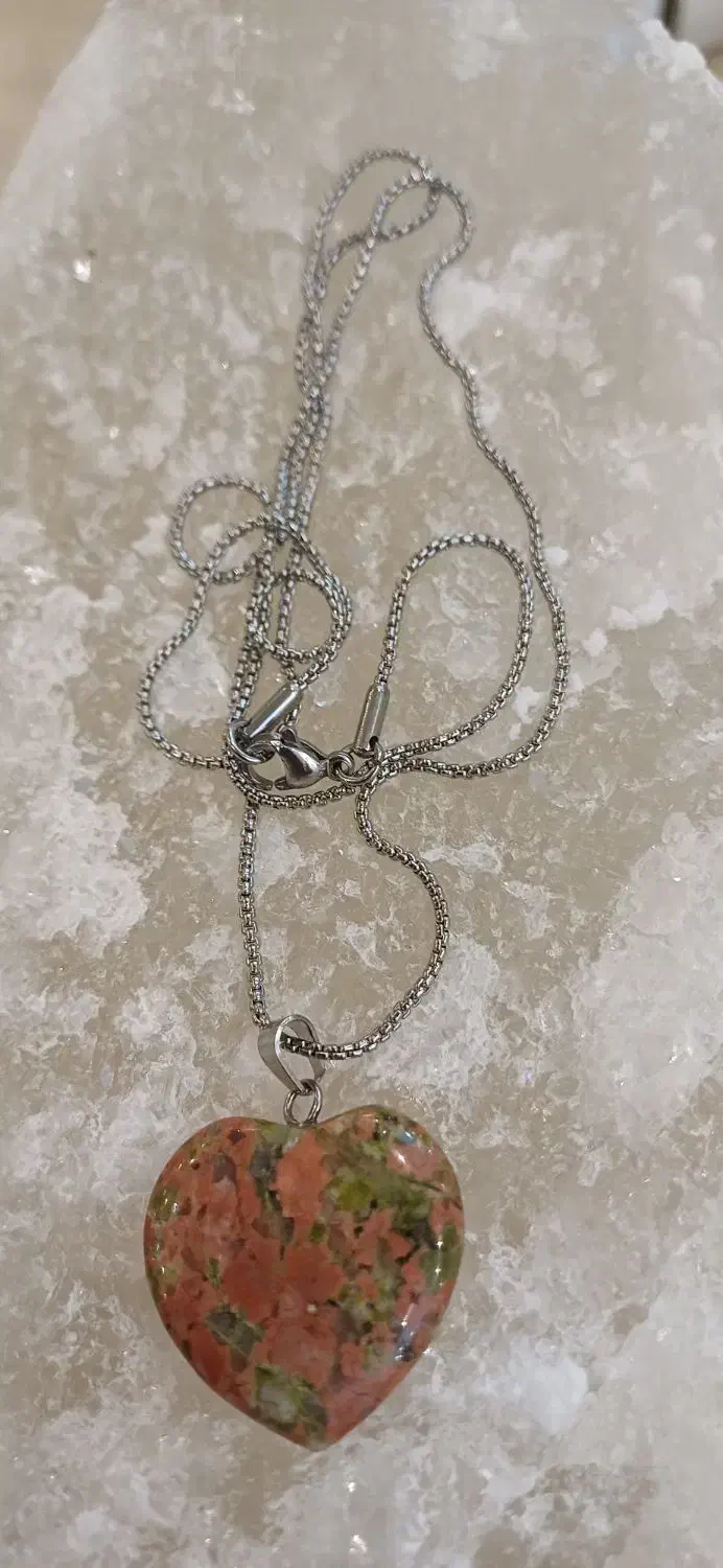 قلب سنگی بازنجیر استیل|بدلیجات|کرج, گلشهر|دیوار