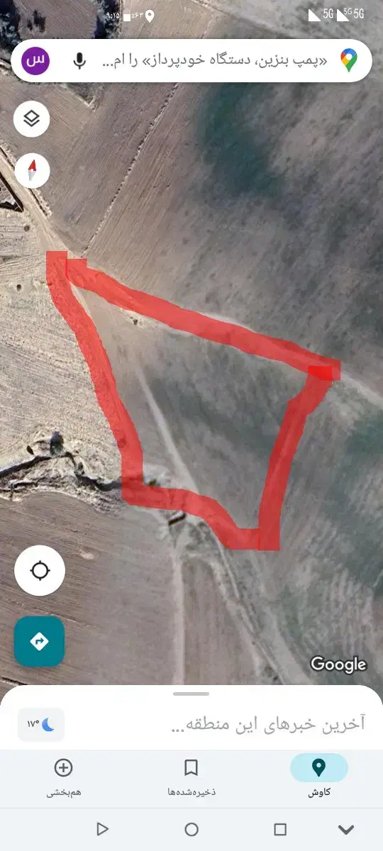 ۶۰۰۰ متر زمین کشاورزی|فروش دفتر صنعتی، کشاورزی، تجاری|دوگنبدان, |دیوار