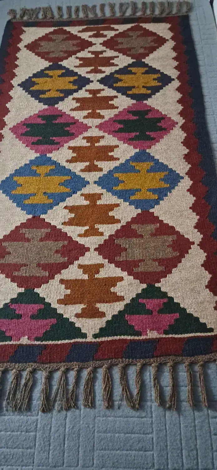 گلیم سنتی|گلیم، جاجیم، گبه|بیرجند, |دیوار