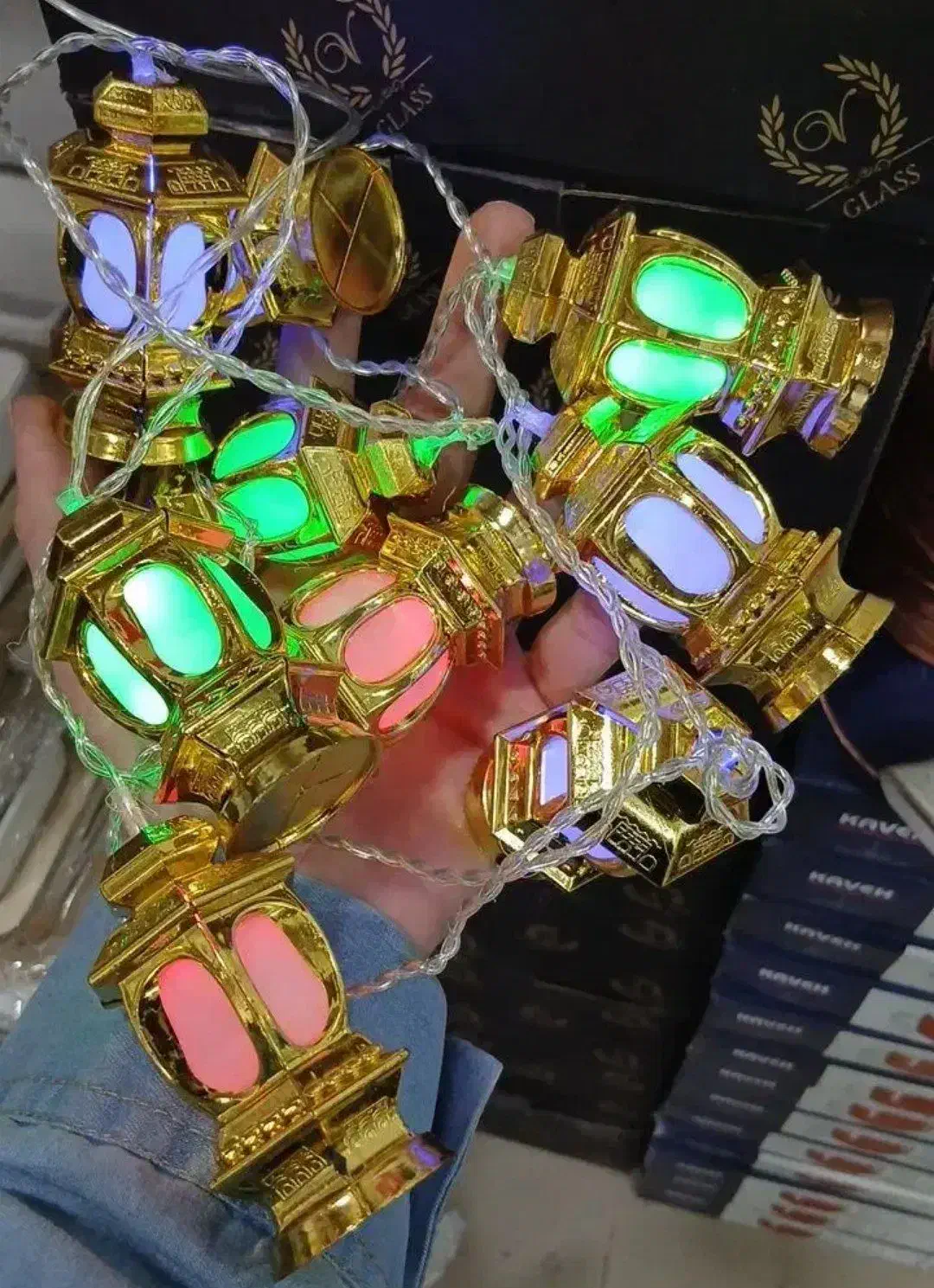 ریسه|ریسه و چراغ تزئینی|خرمشهر, |دیوار