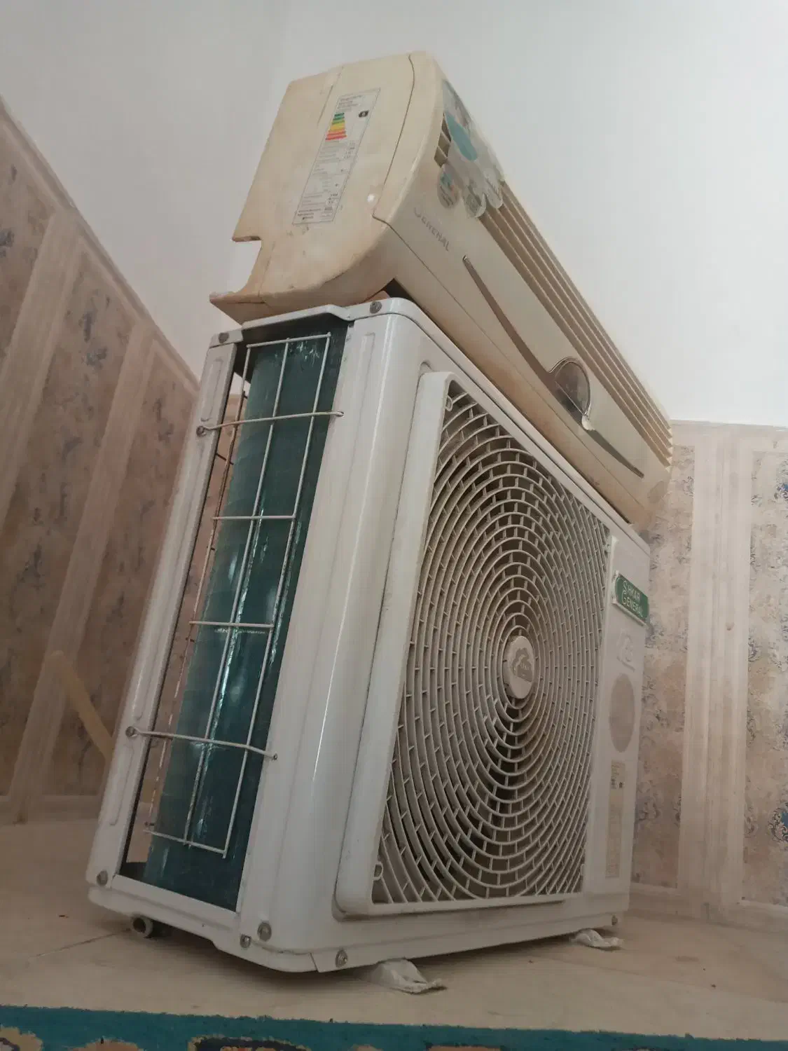 فروش اسپیلت ۱۲هزار|کولر گازی و فنکوئل|کردکوی, |دیوار