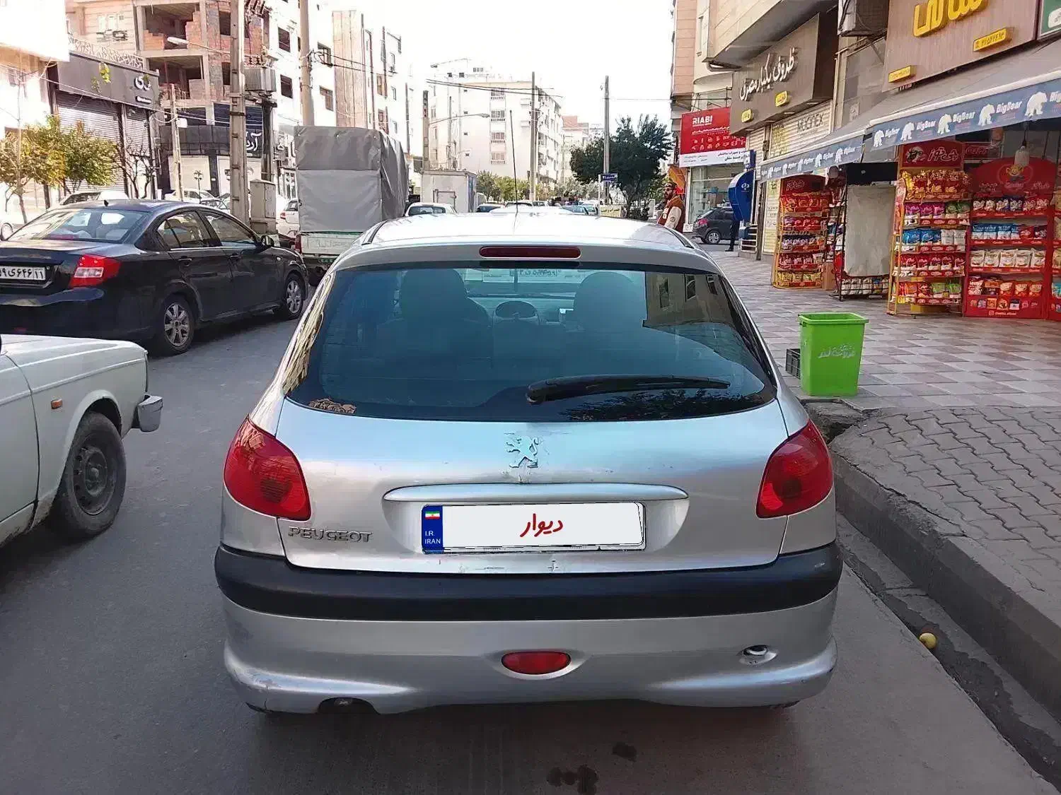 خودرو پژو 206 تیپ 2 مدل 1383 اطاق توتال فرانسه|خودرو کلاسیک|گرگان, |دیوار