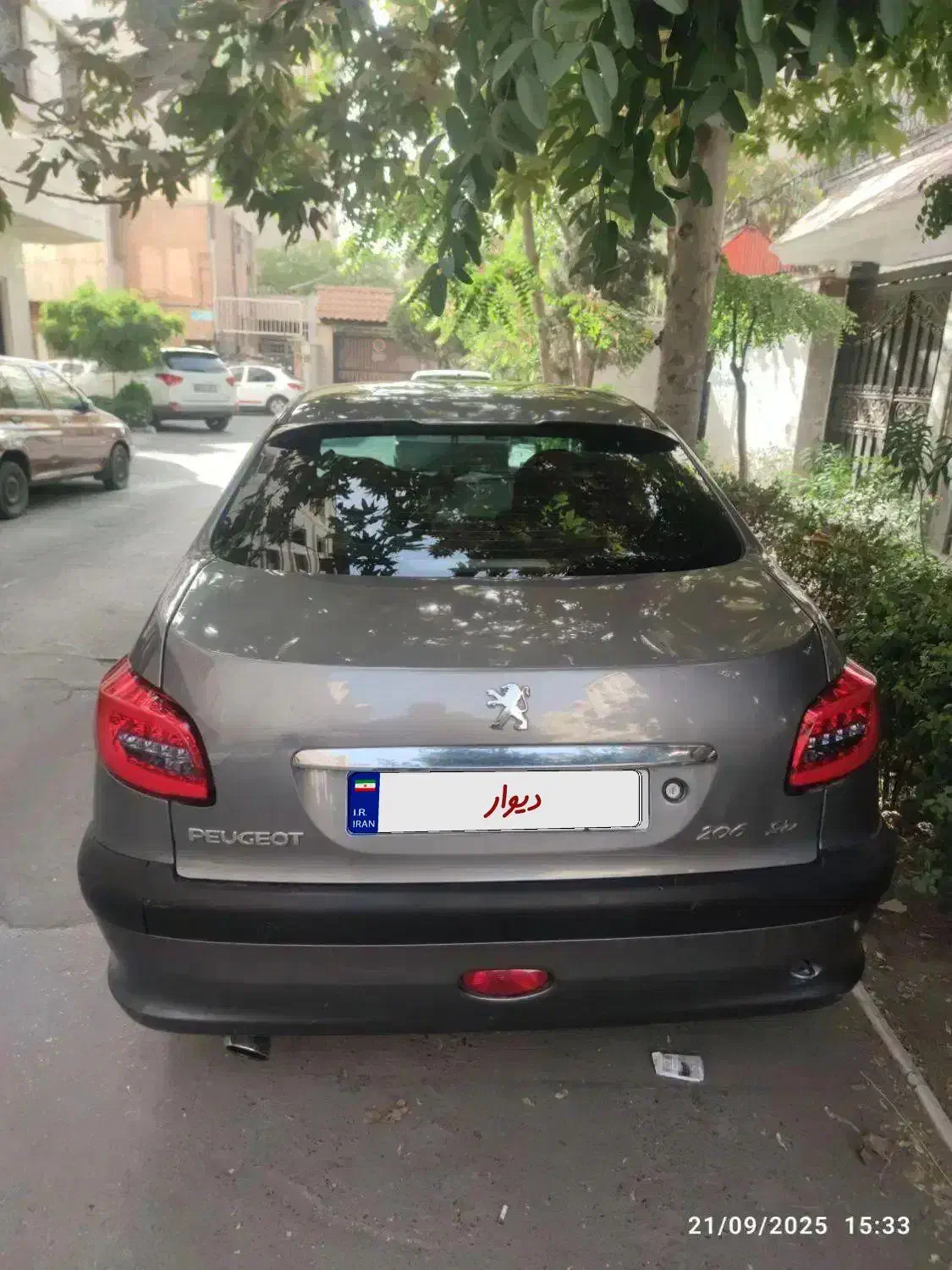 پژو206 SD V8،مدل۱۳۹۴،لوازمی،بدون خرج و ایراد فنی|خودرو سواری و وانت|تهران, قبا|دیوار