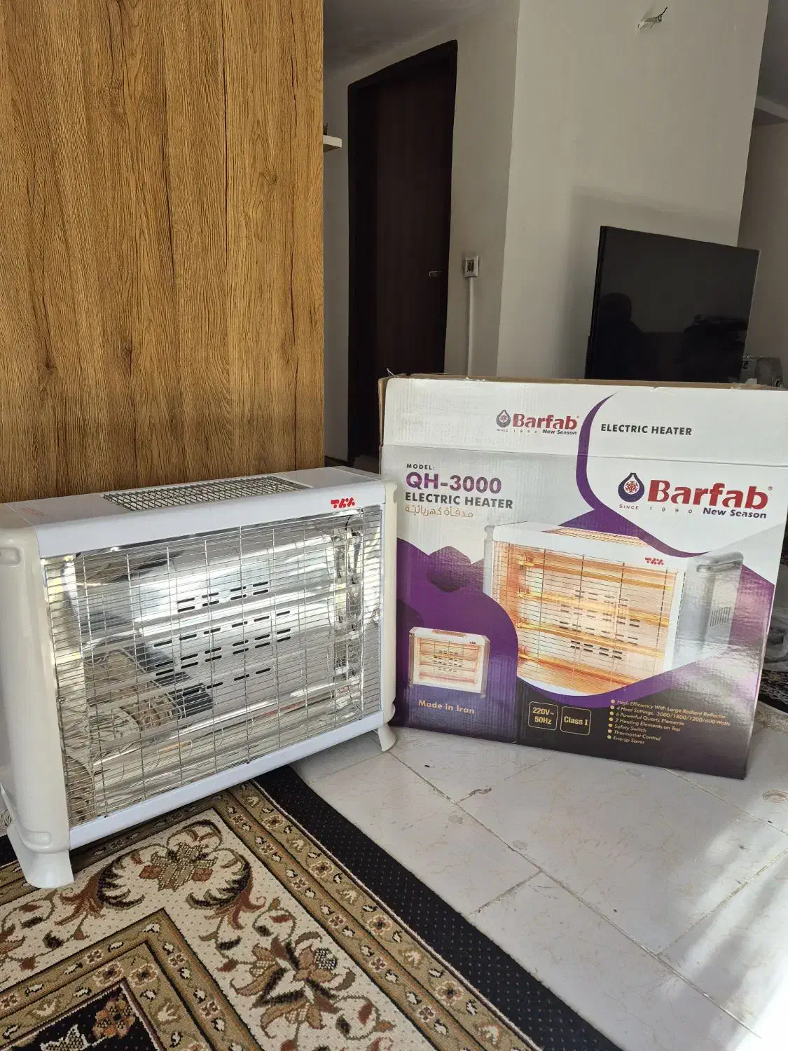 بخاری برقی سه هزار|بخاری، هیتر، شومینه|تهران, امیریه|دیوار