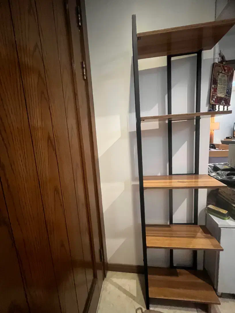 استند، کتابخانه چوب و فلز نو|کتابخانه، شلف، قفسه‌های دیواری|تهران, قیطریه|دیوار