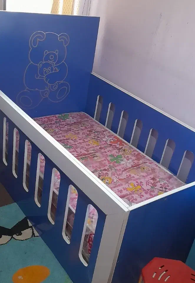 تخت ام دی اف کودک نو|اسباب و اثاث بچه|کرمان, |دیوار