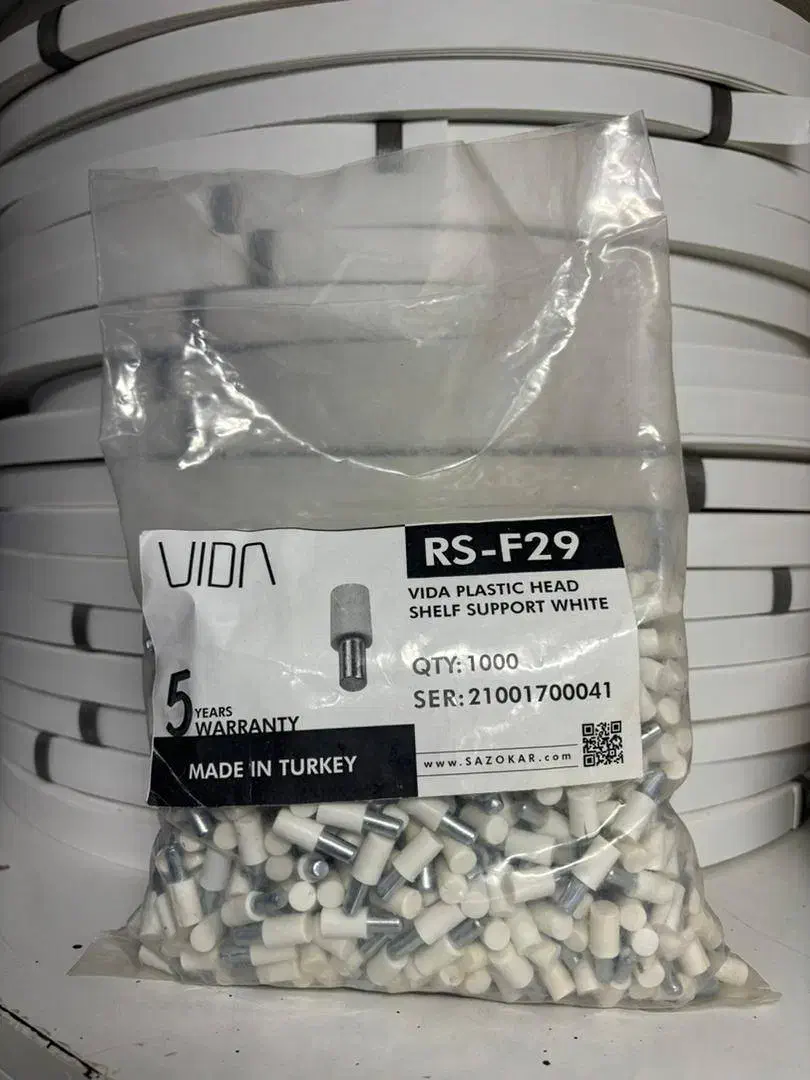 خار طبقه فلزی با روکش پلاستیکی سفید ویدا|مصالح و تجهیزات ساختمان|قدس, شهر‌قدس|دیوار