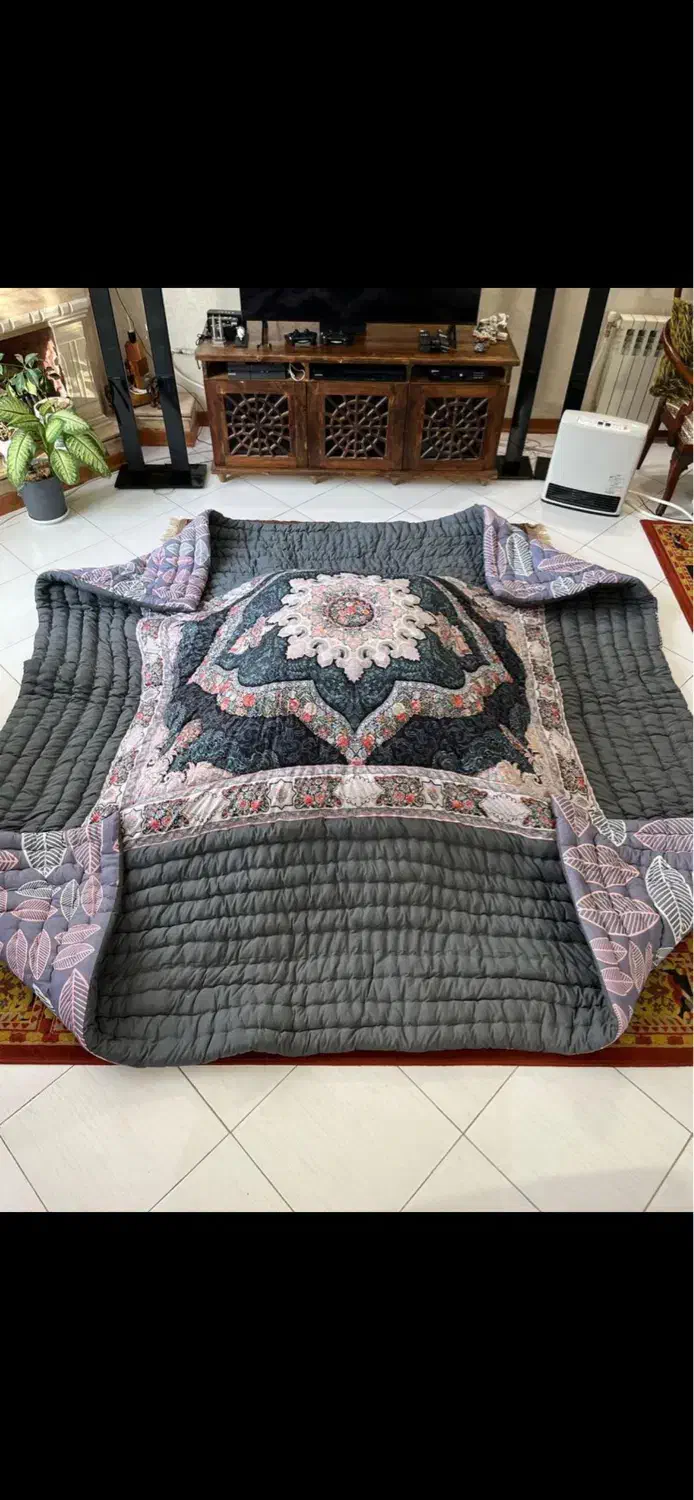 لحاف کرسی ، لحاف عروس|رختخواب، بالش، پتو|مشهد, امام خمینی|دیوار