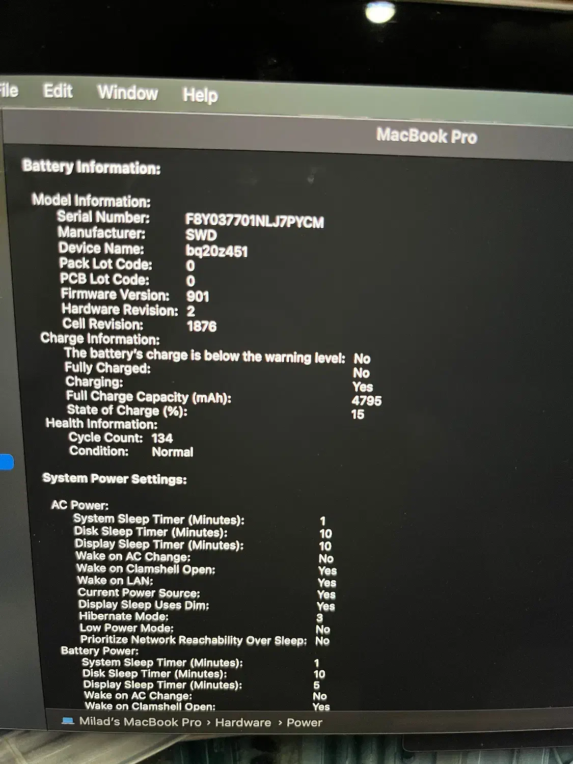 Macbook pro 2020 16 GB 500 SSD|رایانه همراه|تهران, امانیه|دیوار