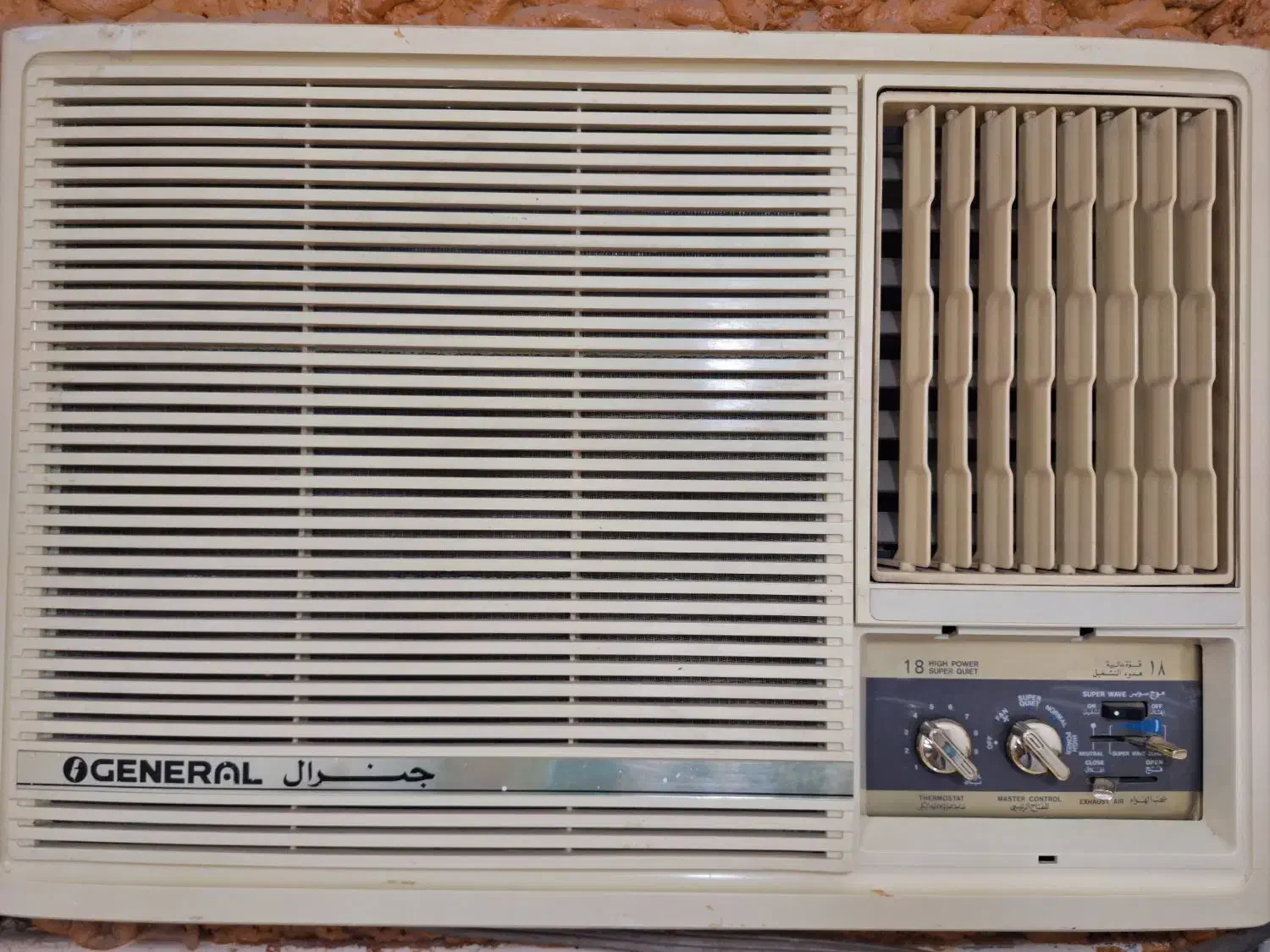 کولر گازی 18000 اجنرال|کولر گازی و فن‌کوئل|بم, |دیوار