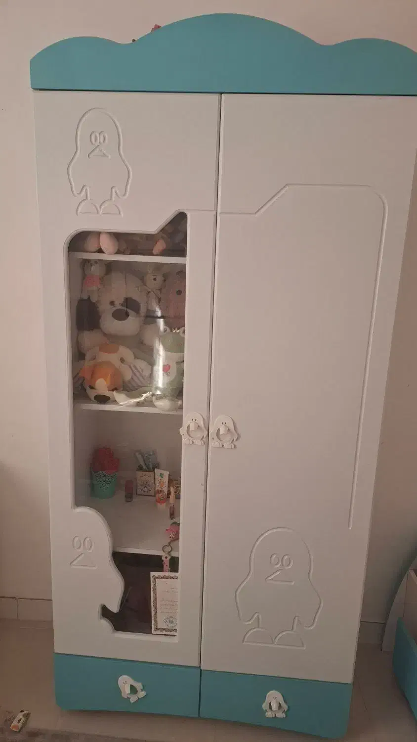 کمد کودک در حد نو بدون خط و خش|جاکفشی، کمد، دراور|نیشابور, شهرک رسولی|دیوار