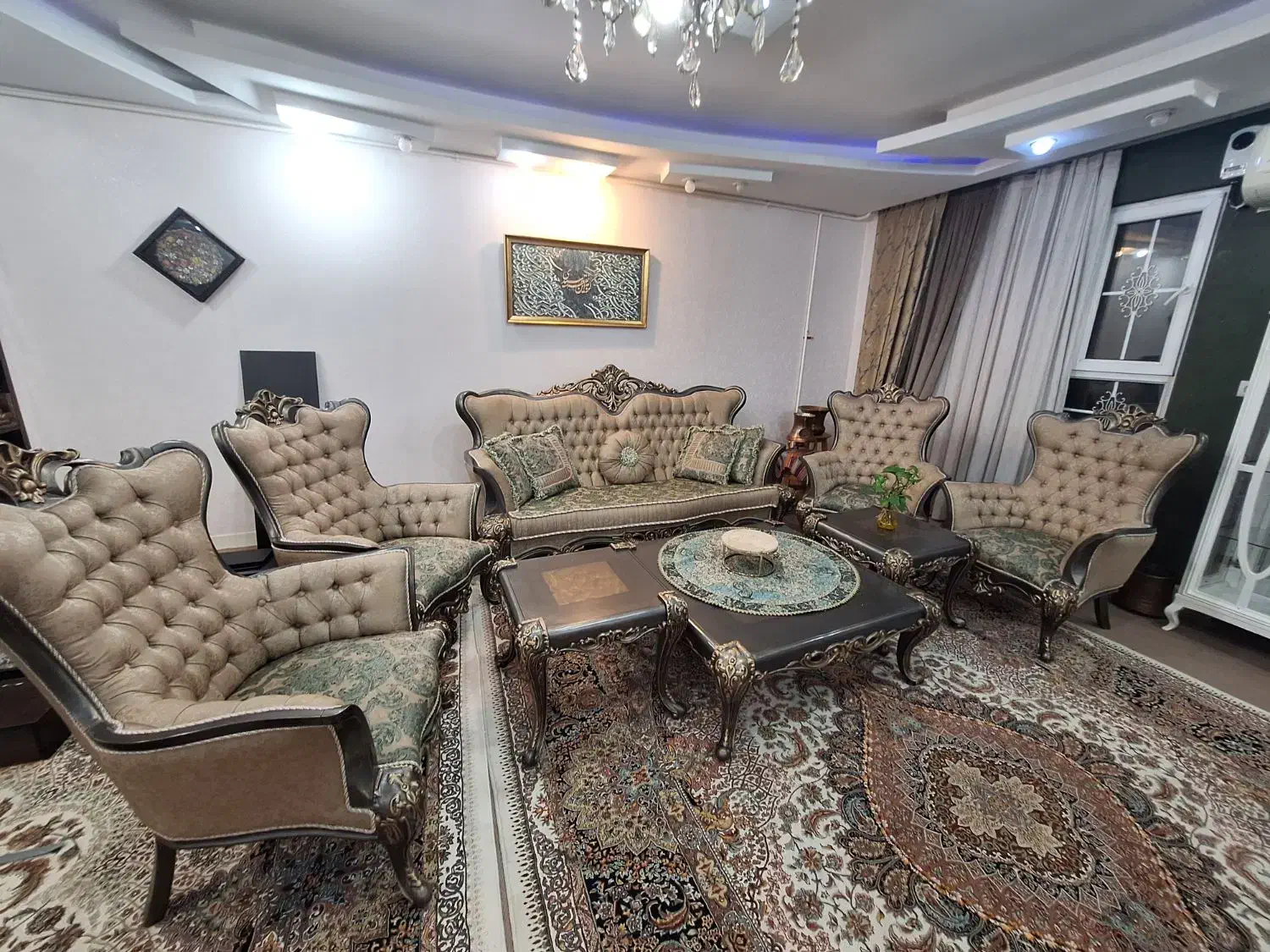 فورش فوری کالای خانه بعلت مهاجرت|مبلمان خانگی و میز عسلی|اهواز, کوی پیروزی|دیوار