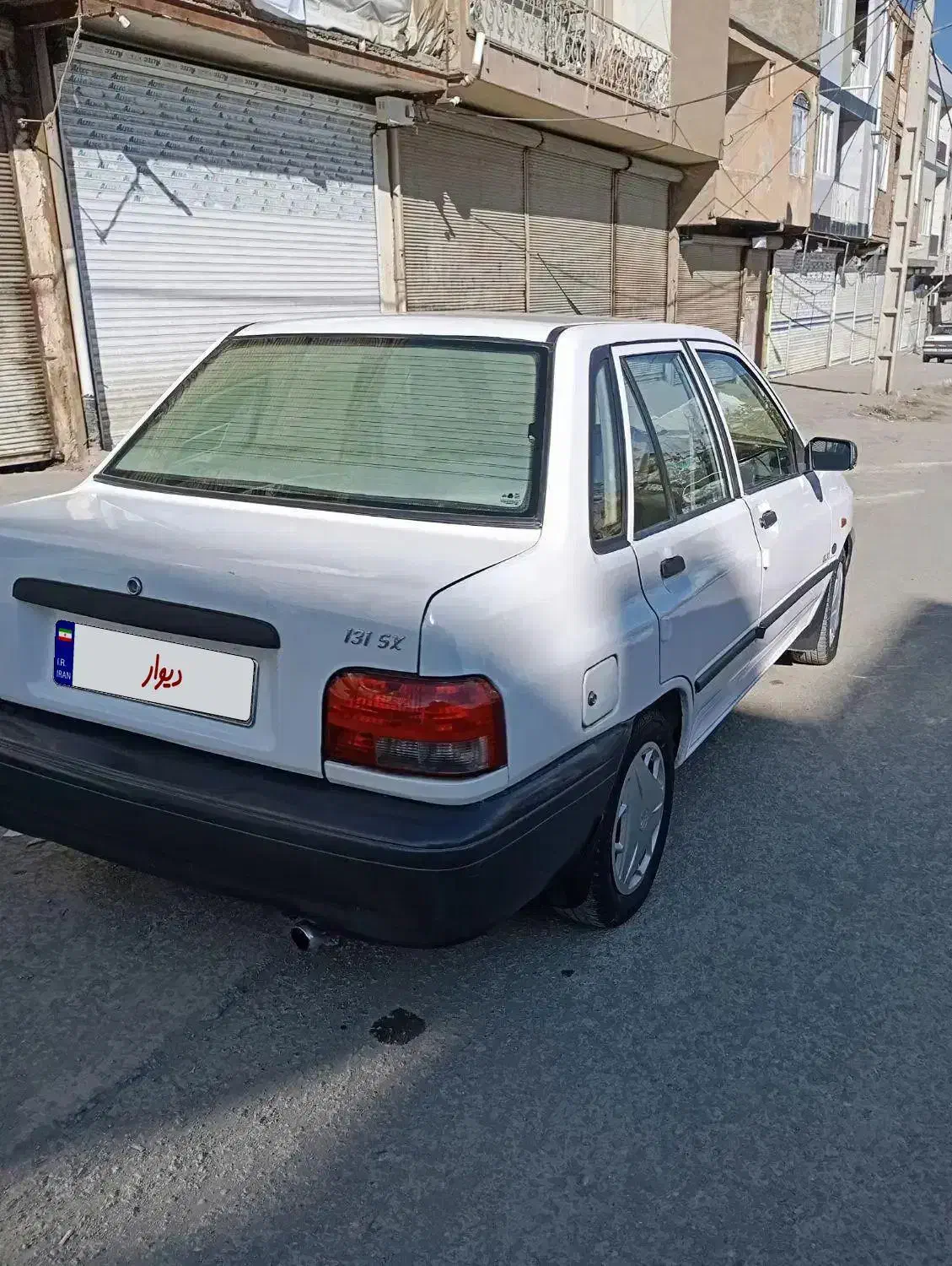 پرایدسفیدمدل87 دوگانە کارخانە|خودرو سواری و وانت|سنندج, |دیوار