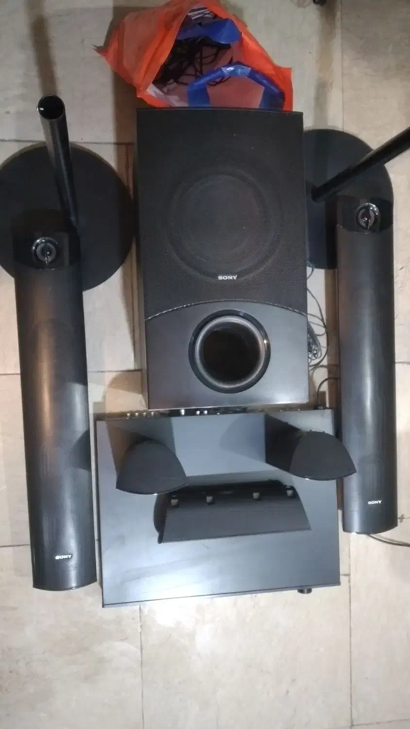 سینما خانواده سونیdz640 قابلیت ضبط فلش درحدنو|سیستم صوتی خانگی|تهران, شاهین|دیوار