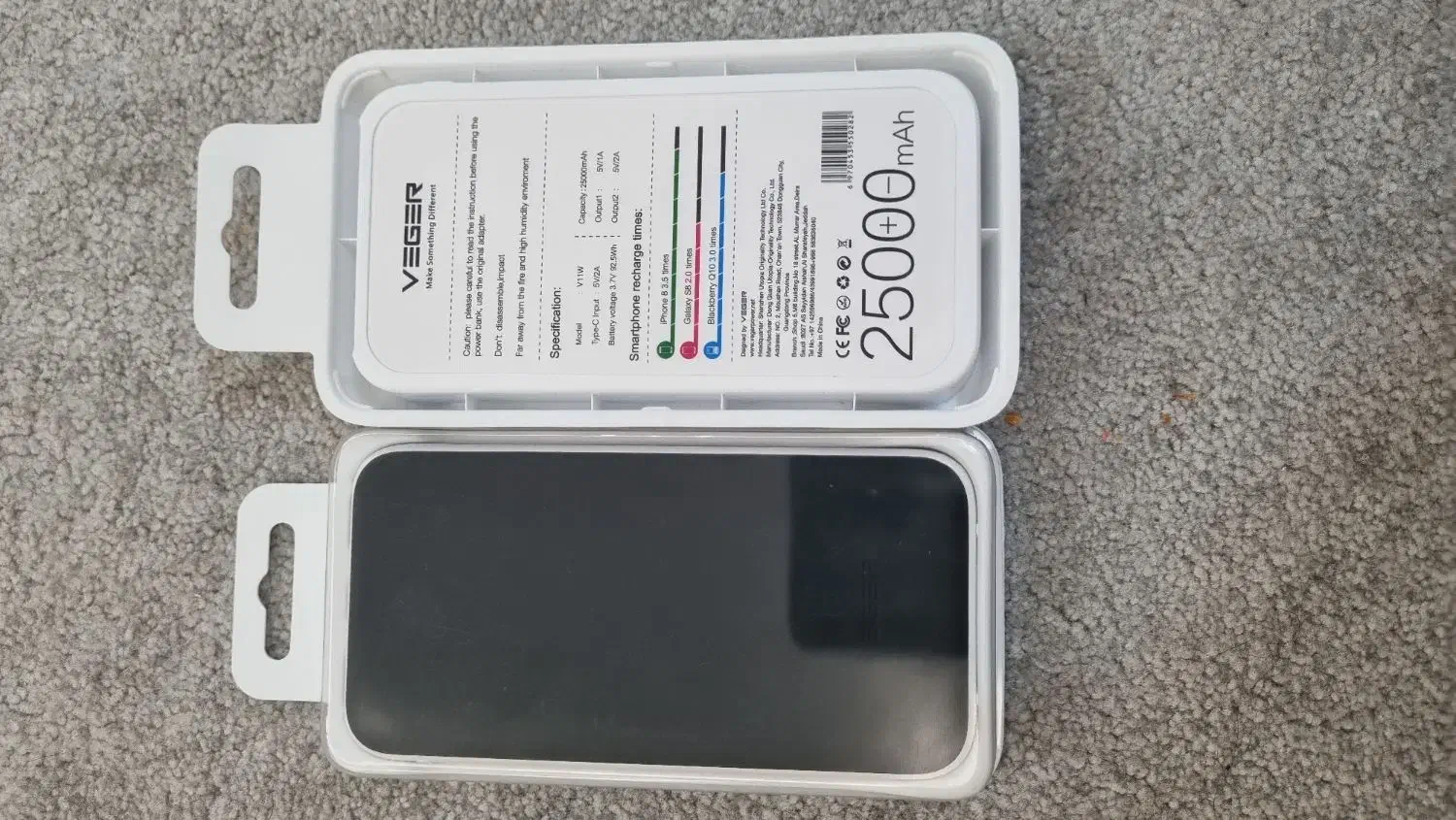 پاوربانک ۲۵۰۰۰|لوازم جانبی موبایل و تبلت|قم, زنبیل آباد|دیوار