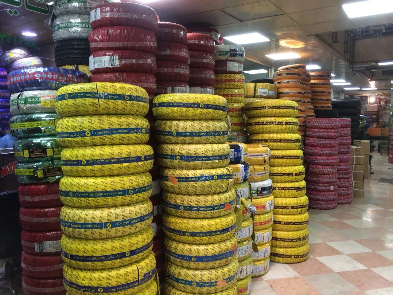 لاستیک سمند 185/65R15 و 195/60R15تاریخ جدید205|قطعات یدکی و لوازم جانبی|تهران, شکوفه|دیوار
