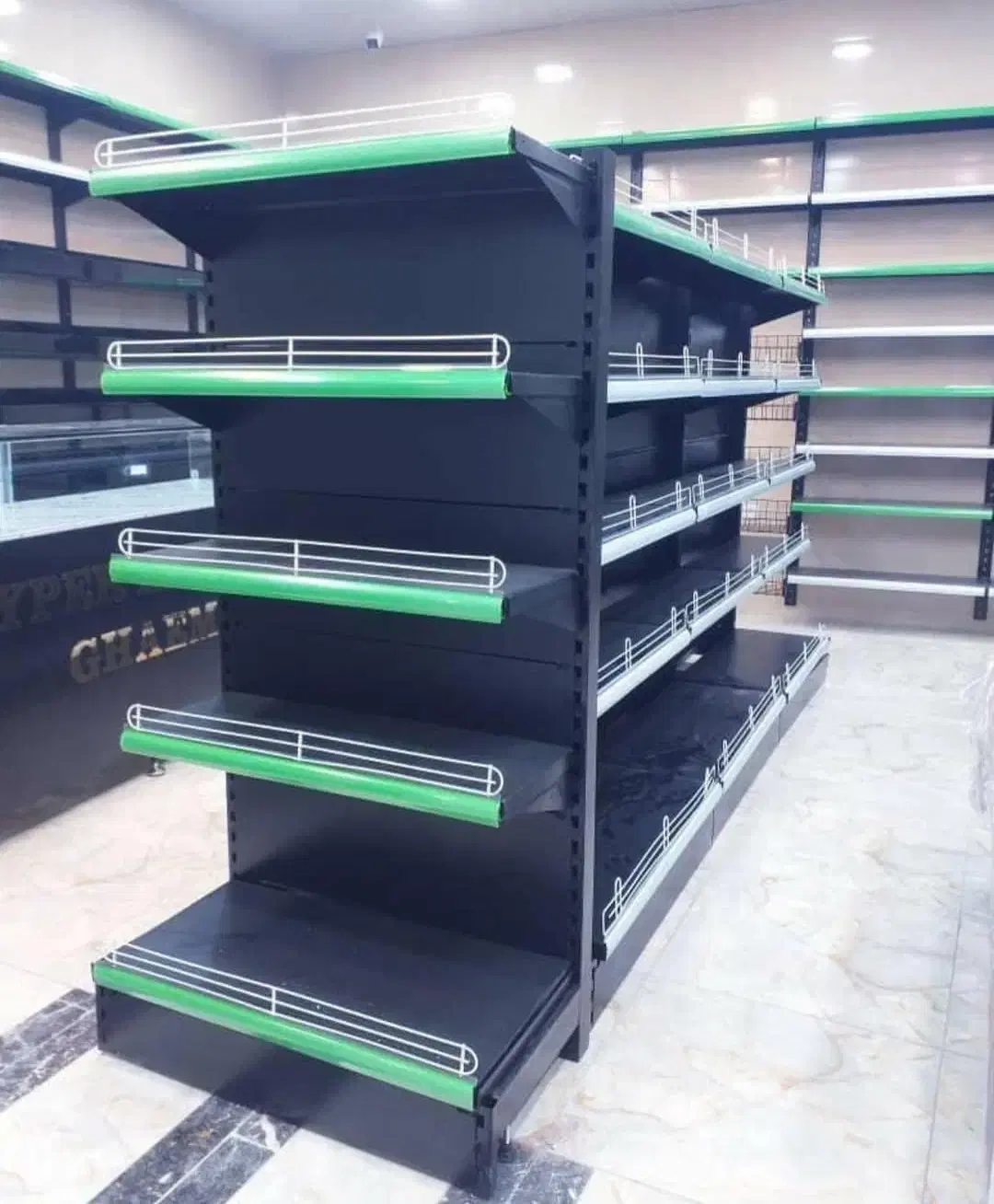 انواع نردبان تلسکوپی و قفسه های صنعتی و فروشگاهی|فروشگاه و مغازه|تهران, پامنار|دیوار